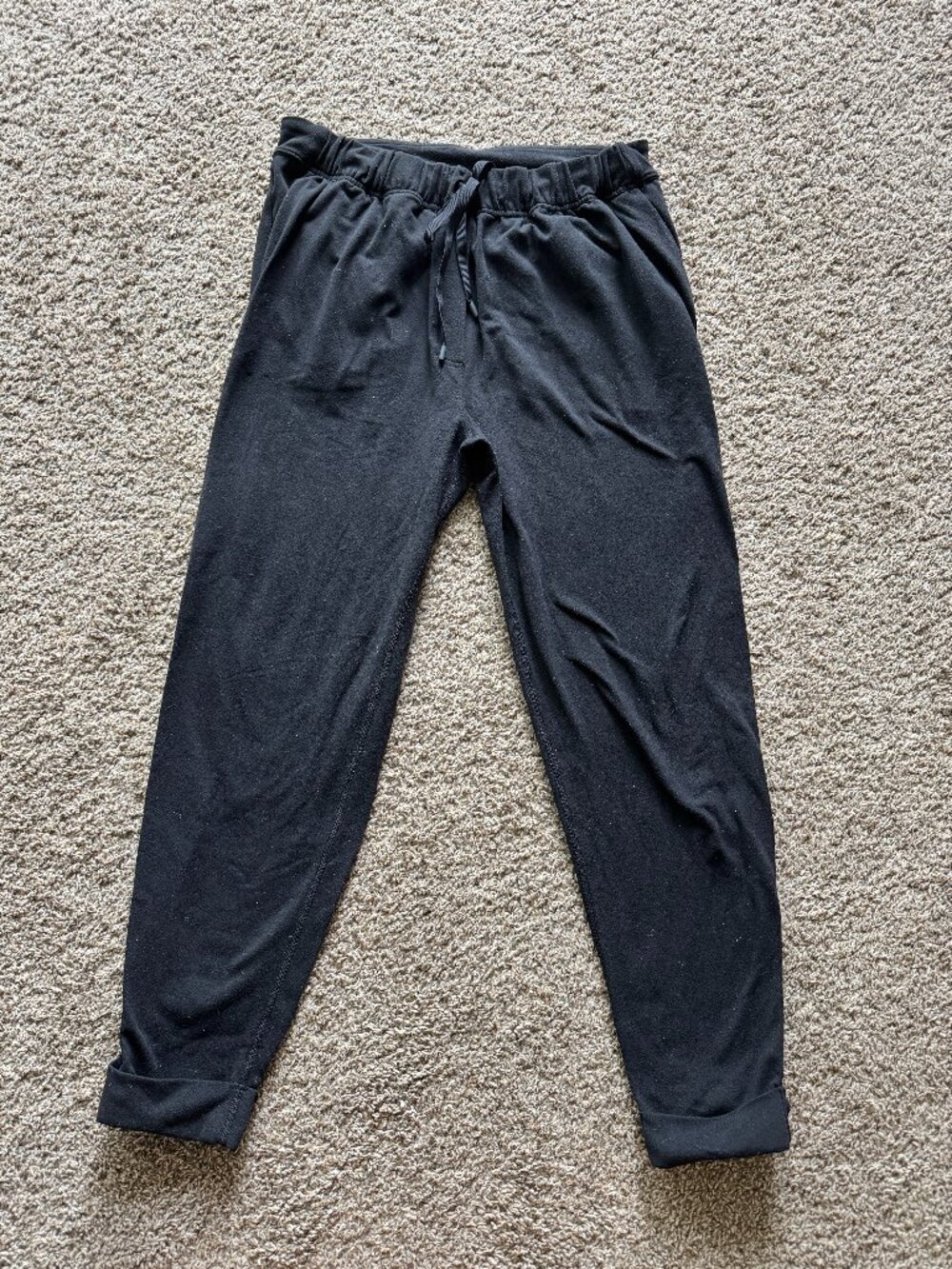 Lululemon Black Ready to Rulu Cuffed Joggers Size 8/Medium